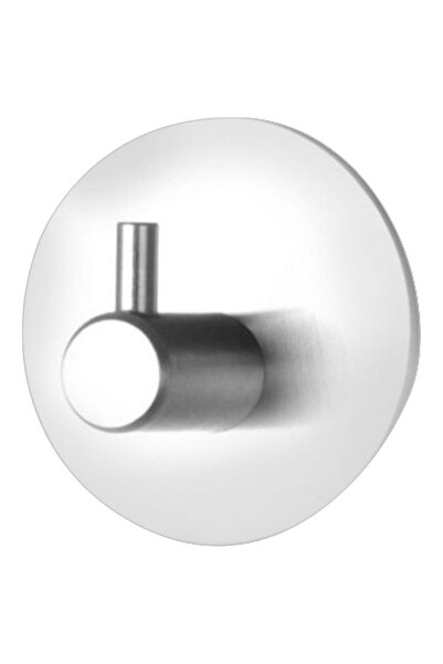 HALAMODO Self Adhesive Towel Hook Silver 5cm