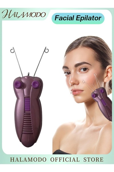 HALAMODO Women's Facial Hair Remover Ladies Electric Beauty Epilator Facial T...
