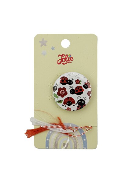 Flippy Children's Brooch Pin, Jolie, Metal Material, Cardboard Packaging with...