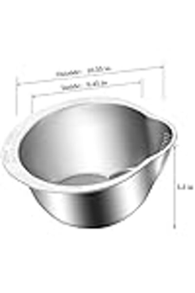 Arabest Rice Cooker Filter Bowl,Stainless Steel with Side Drainer Small colan...