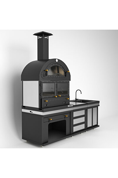 Theragone Feniks Modern Cool Chef Barbekü 50*80*222