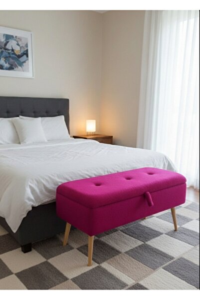 BEYLERBEYİ Yatak önü Sandıklı puf, ve giyinme odası, puf Bench, yatak ucu, pe...