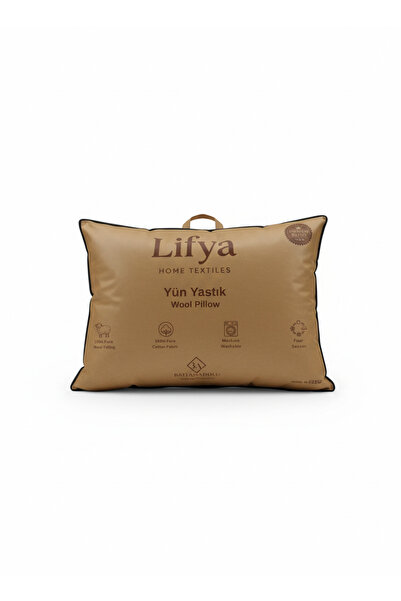 Lifya Organic Wool Pillow (100% Cotton Fabric, 100% Wool Filling)