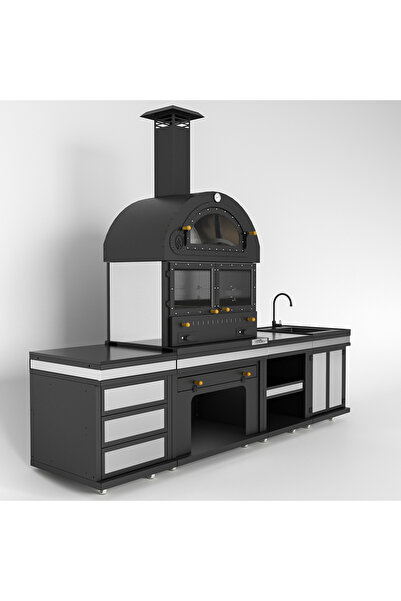 Theragone Feniks Modern Long Chef Barbekü 50*80*284