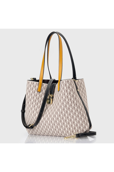 Carolina Herrera New Luxury-Inspired Large Capacity Shopping & Commuting Cros...