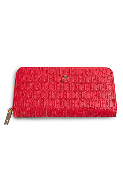 Carolina Herrera New Fashion Classic Luxury Zipper Wallet Large Capacity Unis...