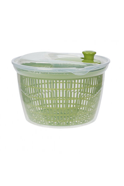 Excellent Houseware salad drying bowl, polypropylene, 25x17.5 cm, green