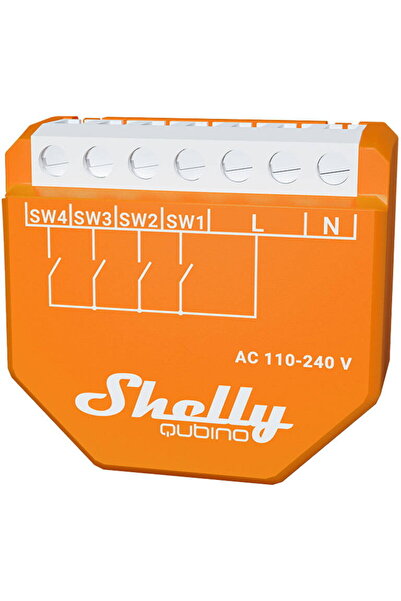 Shelly Wireless Switch 110-240VAC Orange