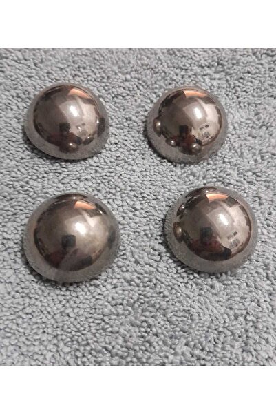 ILCARE Siyah Kaplama METAL DÜĞME 60 BOY 40 mm 4 Adet