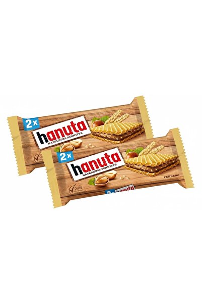Hanuta Haselnuss-Schnitte Fındık Kremalı Gofret (2 ADET)