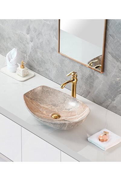 harmeh Atasu Serisi Tezgah Üstü Lavabo Atasu1003