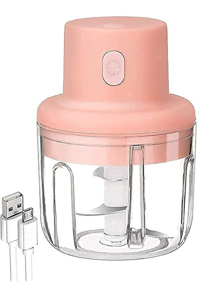 Primo Plus 250ML Mini Electric Garlic Chopper Meat Grinder Garlic Masher Mach...