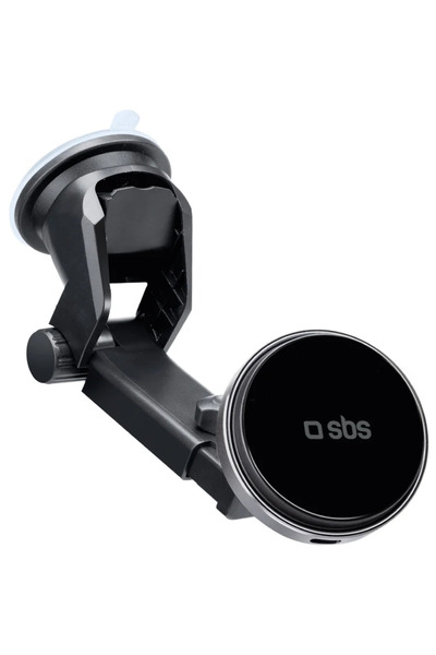 SBS TESUPMAGEXTWIR 15 W Telescopic Smartphone Holder with Wireless Charger, M...