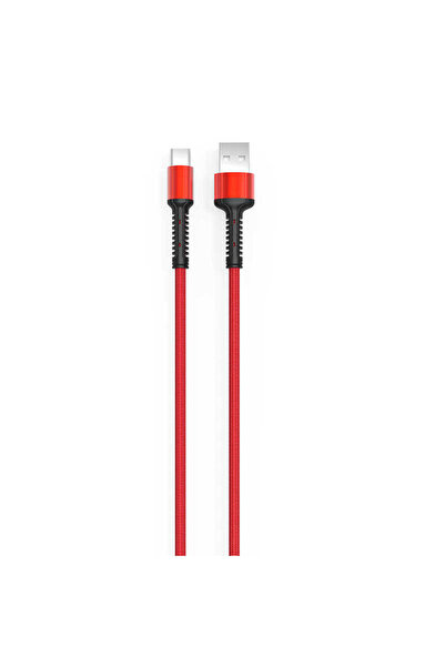 FLAMENKO Red Ls64 Type-C USB Cable-Flmk
