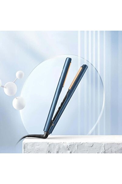 rebune Reebon Professional Ceramic Hair Straightener (Blue) - Hot Air Hair St...