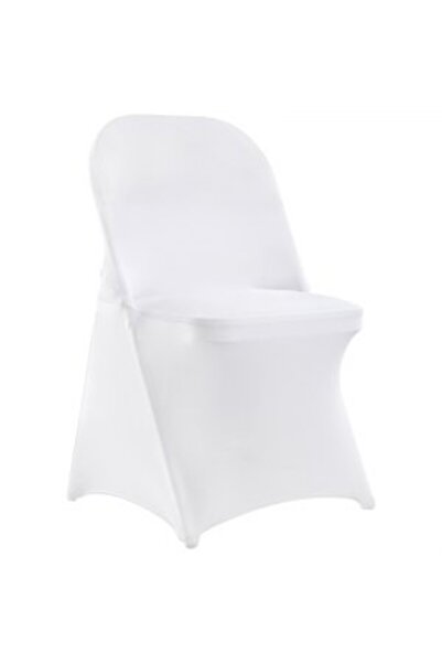 VEVOR Stretch Spandex Folding Chair Covers, Universal Fitted Chair Cover, Rem...