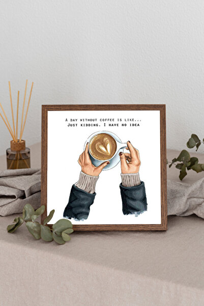 Dekorsiahome Дървена рамка за квадратна картина TK2600