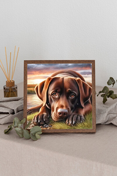 Dekorsiahome Дървена рамка за квадратна снимка TK2611