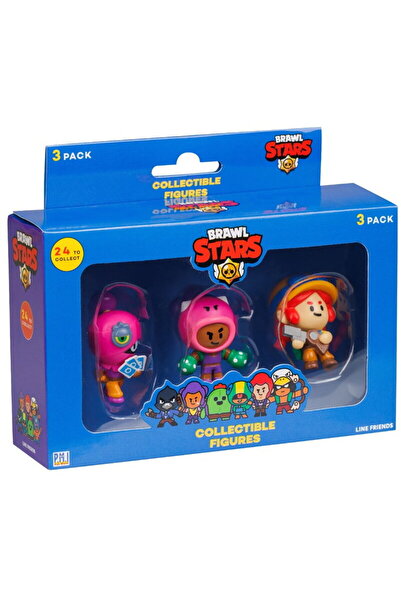 BRAWL STARS P.M.I. Kids World S1 FIGURES - 3 PACK VER.B