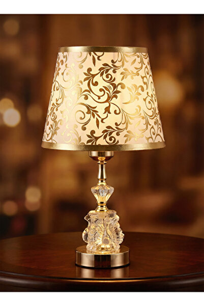 Nisf Alqamar مصباح طاولة (ابجورة) مودرن - مثالي لغرفة النوم والمكتب -