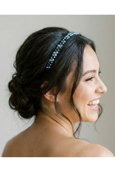 gelinmz Κομψό Μονό Κρυστάλλινο Στέμμα - Κατάλληλο για Γάμο και Αρραβώνα, με Π...