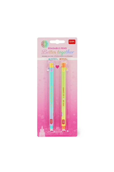 Legami "BETTER TOGETHER" 2li Silinebilir jel kalem aşk kuşları - 2026 LIMITED...