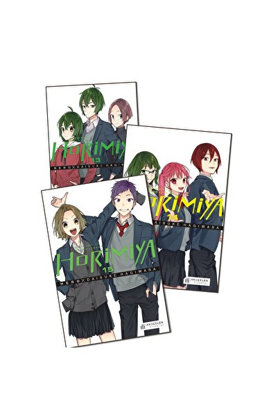 Akıl Çelen Kitaplar Horimiya 13-15. Ciltler 3 lü Manga Seti