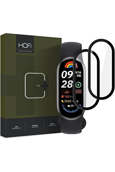 HOFI HYBRID GLASS HYBRID PRO+ PACK OF 2 SMART BRACELETS XIAOMI 9 / 9 NFC BLACK