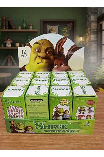 Bakmakistersen Shrek Karakter Sürpriz Paket Anahtarlık Figür 1 Adet