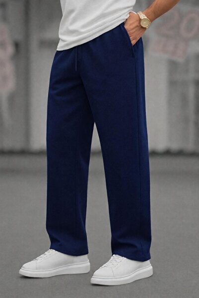 JUDGE Men's Baggy Wide Leg Loose Comfortable Fit Sweatpants Premium Quality S...