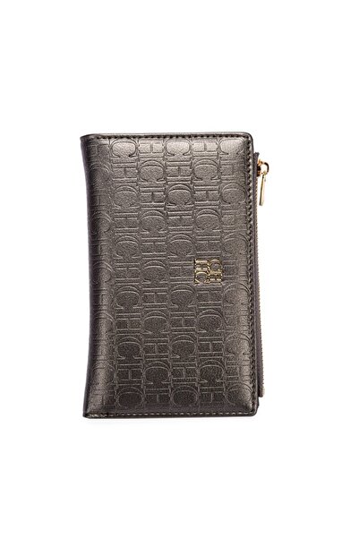 Carolina Herrera Vintage Luxury Women's Long Wallet with Zipper and Multiple ...