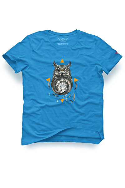 Tarrzzcom Unisex Design Tshirt Owl and Time Design T-Shirt