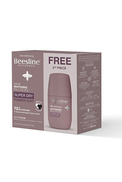 Beesline مزيل عرق مبيض فائق الجفاف فائق النعومة (1+1)