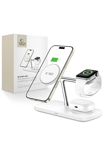 Tech-Protect QI15W-A45 3in1 USB-C MagSafe Cable USB-C to USB-C Included 15W W...