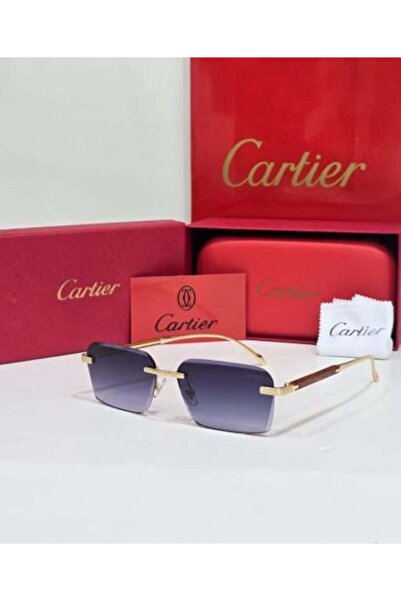 Cartier أحدث موديل من النظارات الشمسية مع ملحقاتها
