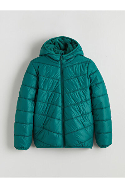 LC Waikiki Sparkling Choices Hooded Boy's Puffer Coat from Shining Store
