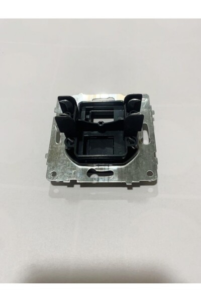 ENFE Grano metallic cat6 rj45 socket black frameless jackless