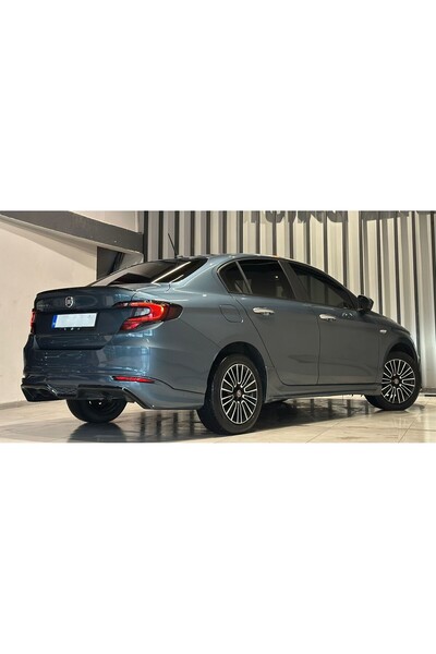 Tuning Vadisi Fiat Egea Yan Ek Marşpiyel Çıkıntılı Model (Plastik) 2015+ Boyasız