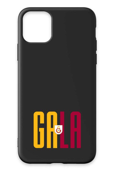 Galatasaray iPhone 11 Pro Max Compatible Gala Black Silicone Licensed Phone Case
