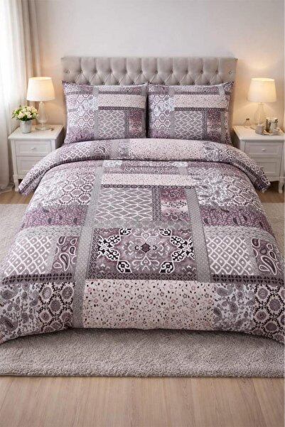 Çeyiz Diyarı طقم غطاء لحاف مزدوج من ماركة ميليك