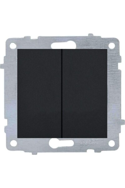 ENFE Grano Metallic Black Commutator Switch