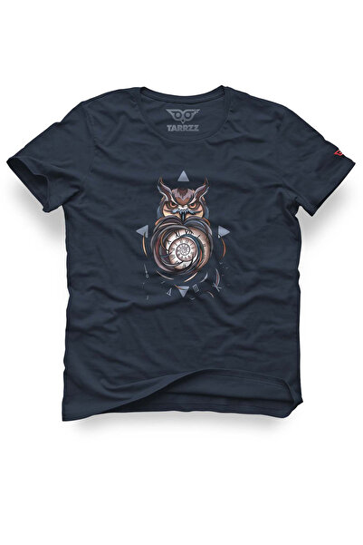 Tarrzzcom Unisex Design Tshirt Owl and Time Design T-Shirt