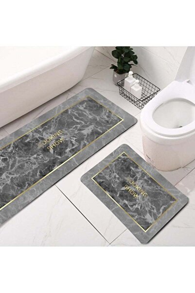 Arabest Anti Fatigue Kitchen Floor Mat 2 Pieces Non Slip Soft Carpet 45x70 cm...