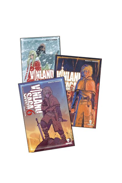 Kurukafa Yayınevi Vinland Saga 4-6. Ciltler 3 lü Manga Seti