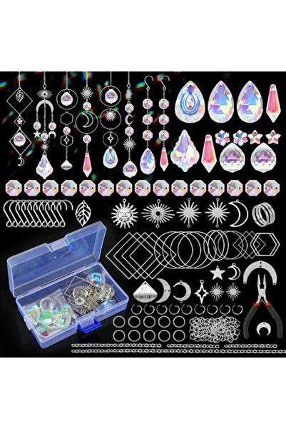 Arabest Making Kits for Crystal Crafts, for Window Hanging Prism Indoor Outdo...