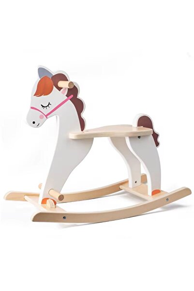 Denn Store Balansoar, Calut din lemn pentru copii 1-4 ani — Jucărie de călări...