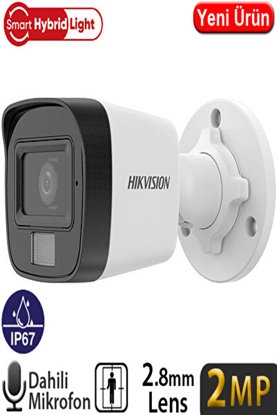 hikvison HIKVISION (DS-2CD1021G2-LIUF) 2MP 2,8MM SMART HYBRİD LİGHT FEXED IR ...