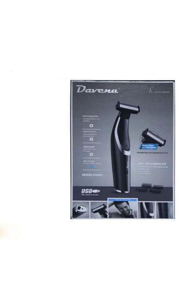 gen Electric Men’s Shaver Beard Trimmer USB Rechargeable Portable Hair Clipper