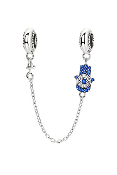 Fubena Blue Fatma Ana Hand Dangle Charm