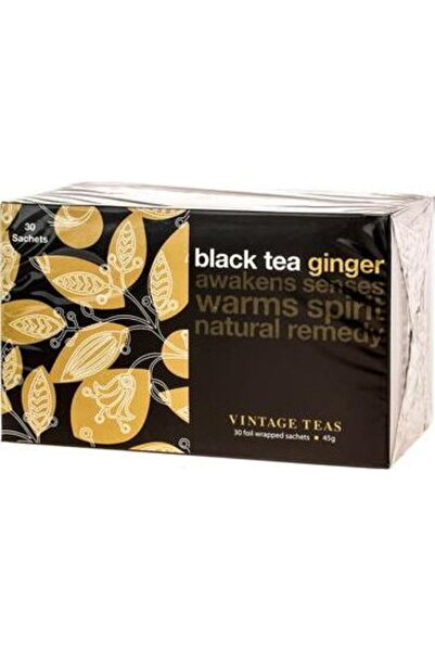 Vintage Teas Black Tea Ginger - 30 bags